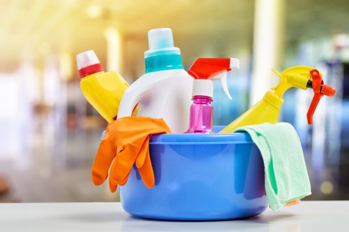 Professional cleaner in Bow checking a property for safety hazards
