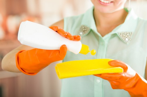 Detail cleaning and restoration of a hard floor surface